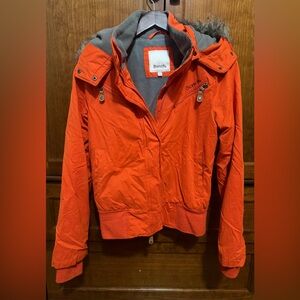 Bench Women's Vibrant Orange bomber Jacket